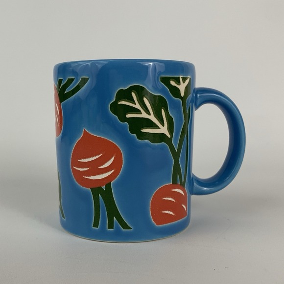 WAECHTERSBACH Other - Waechtersbach Beet Radish Vegetable Blue Mug Spain 3.75"